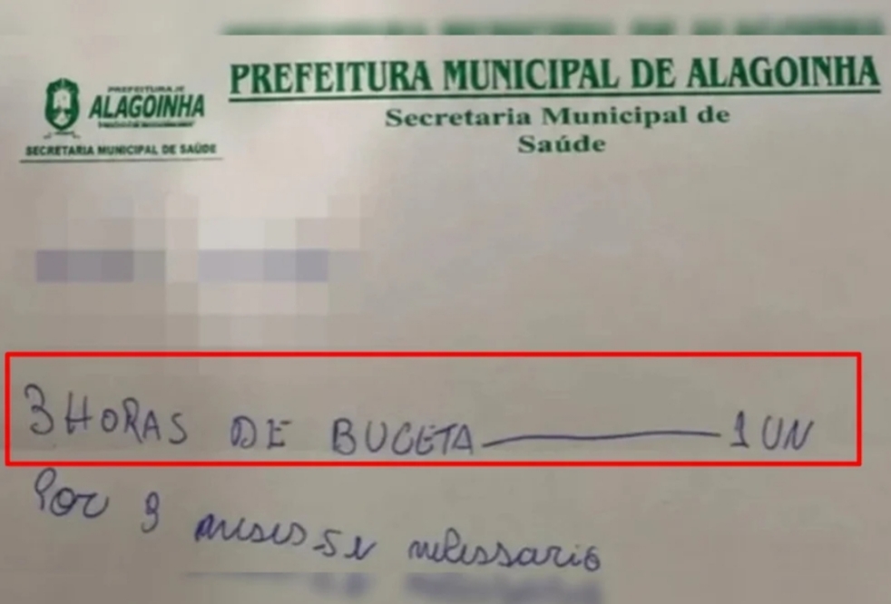 ”Secretaria” de Alagoinhas receita 3 horas de b#c3ta