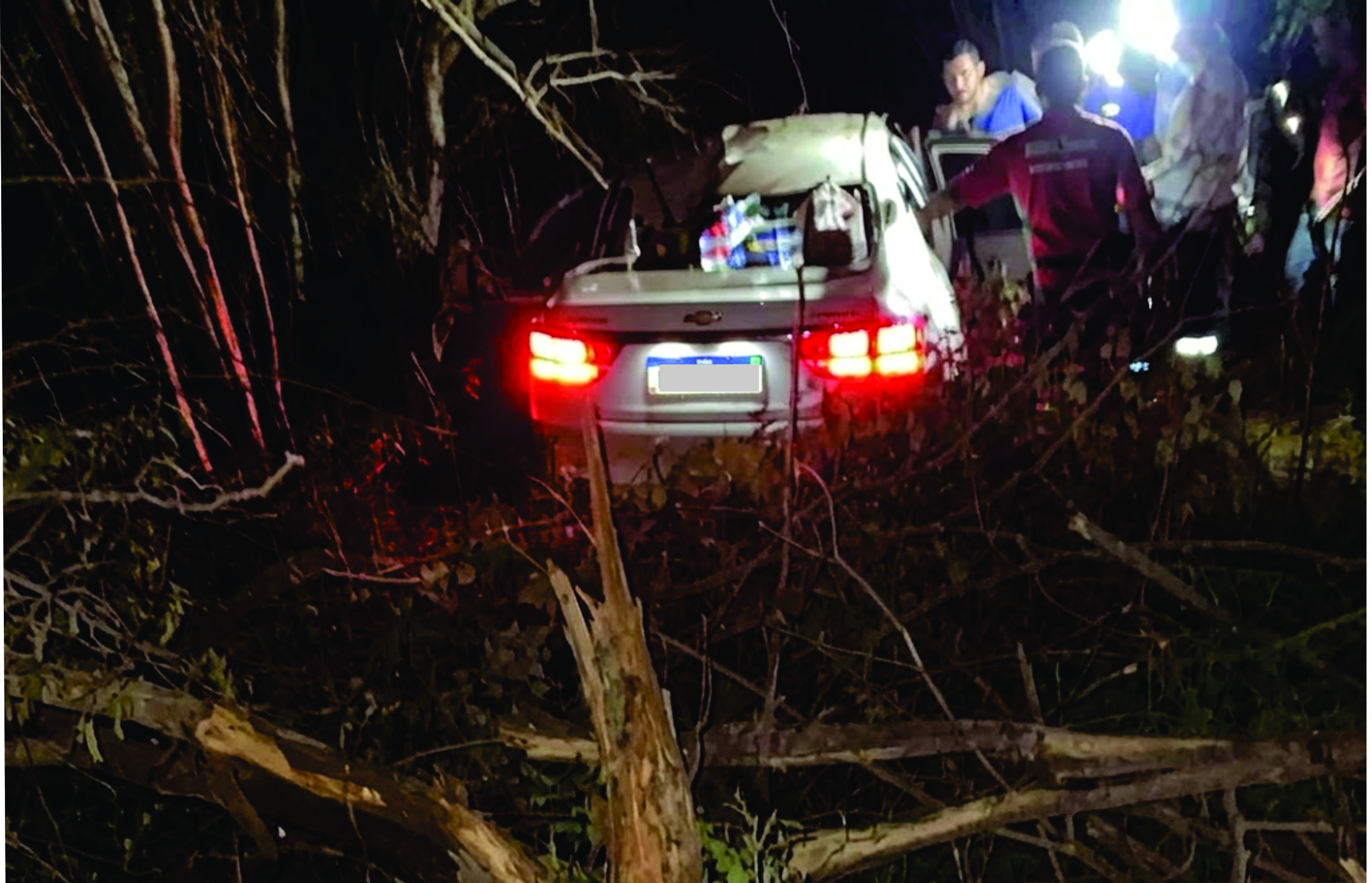 Acidente na estrada no Arroz deixa duas mulheres feridas; uma em estado grave