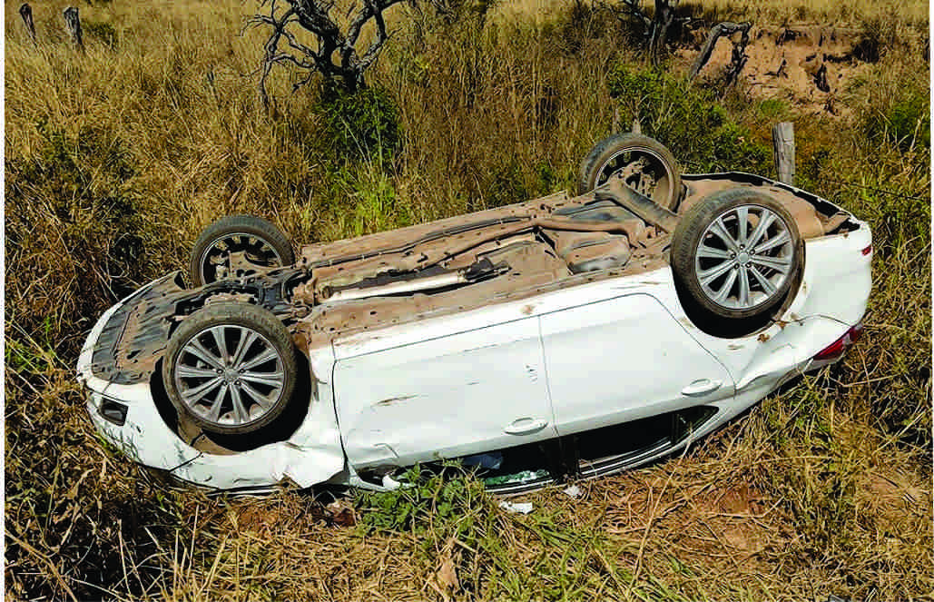Casal sofre acidente fatal na BR 135, no município de Cocos-BA