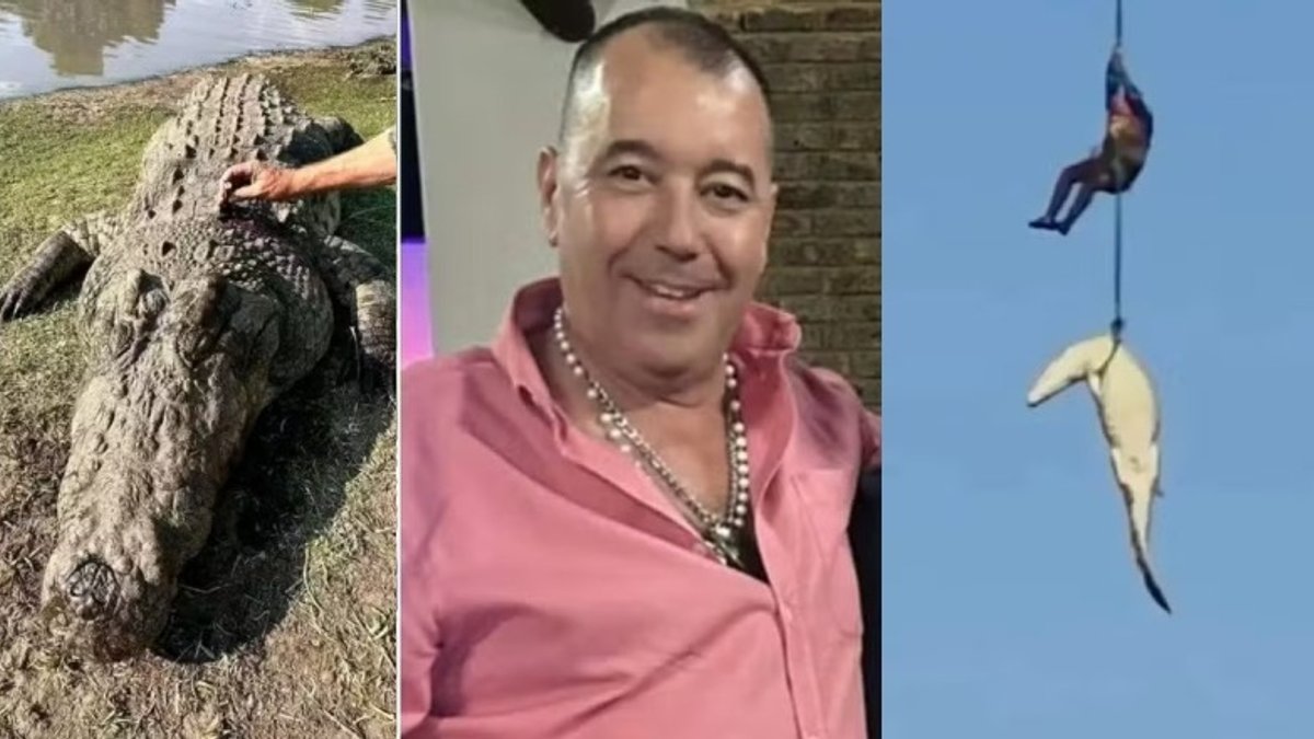 Empresário brasileiro foi devorado por crocodilo
