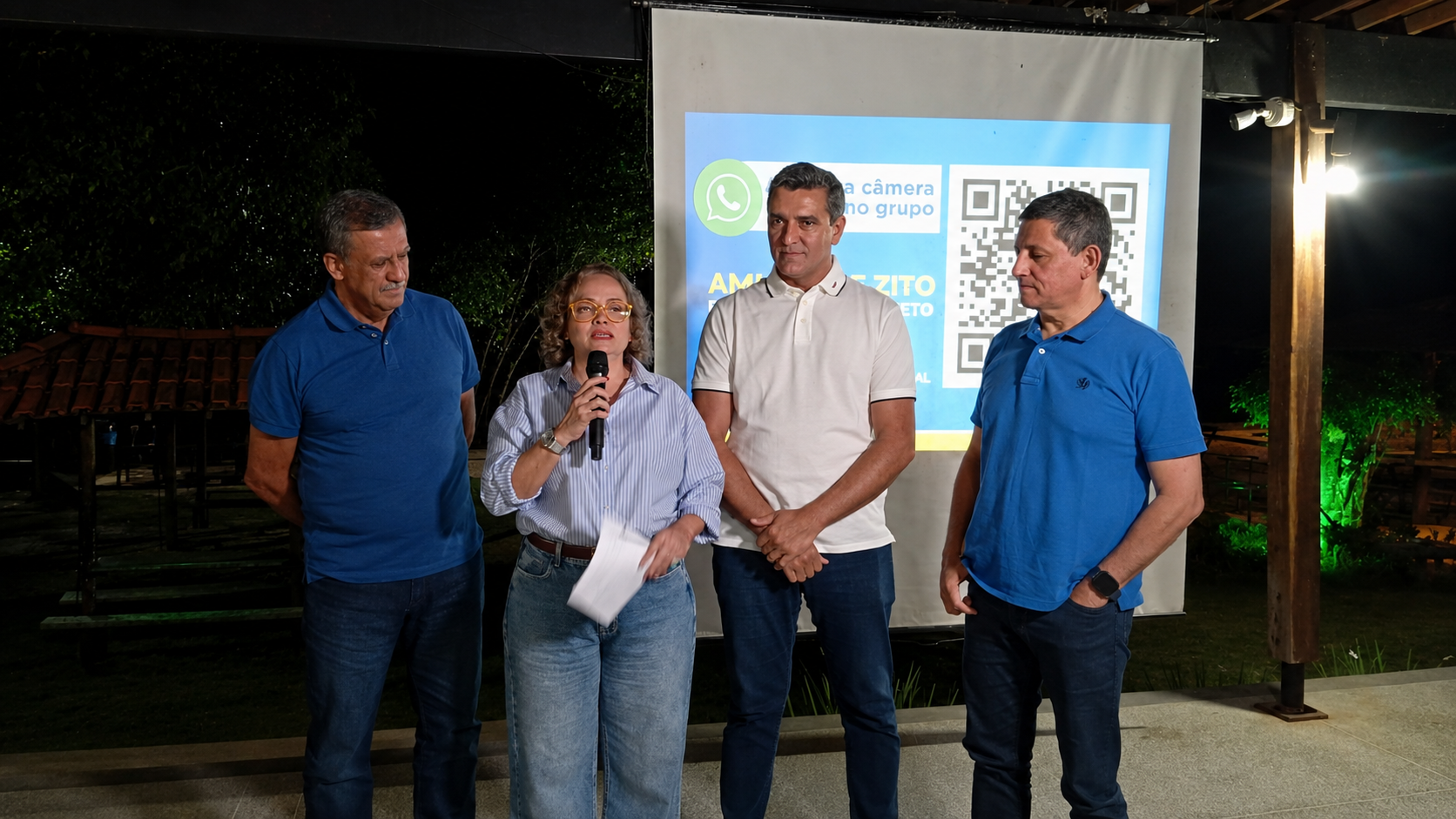 Zito e Bira participaram de reunião para debater o futuro do município