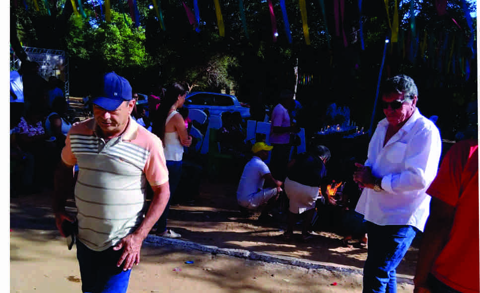 Carlinho Pró Luz esteve na Celebração na Santa Cruz de Alfavaca