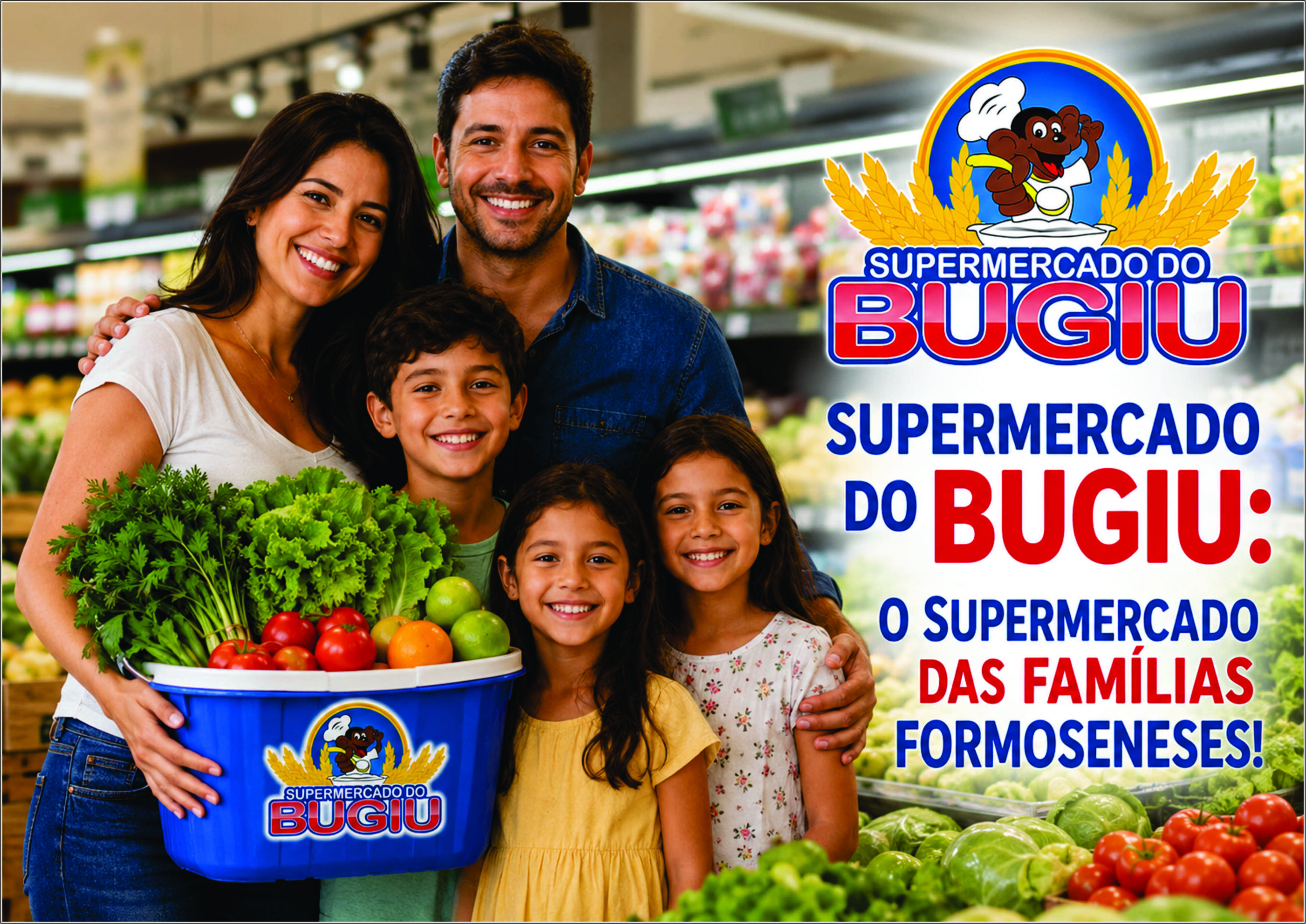 GRANDE PROMOÇÃO DE FRUTAS E VERDURAS DO BUGIU!