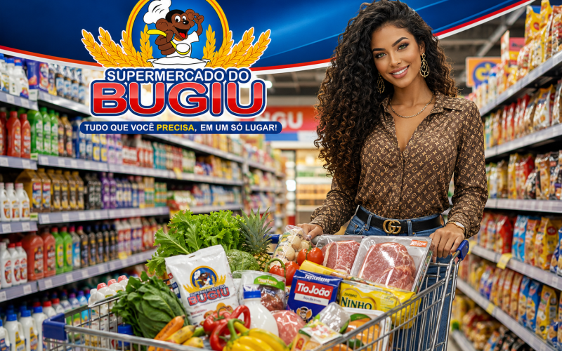 Muito Além das Compras do Mês: Supermercado do Bugiu Surpreende com Variedade e Menor Preço!