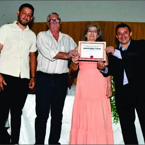 O RECONHECIMENTO DE MARINO E MARILENE E SUA AUTO PEÇAS E ELÉTRICA NOSSA SENHORA DA LUZ.