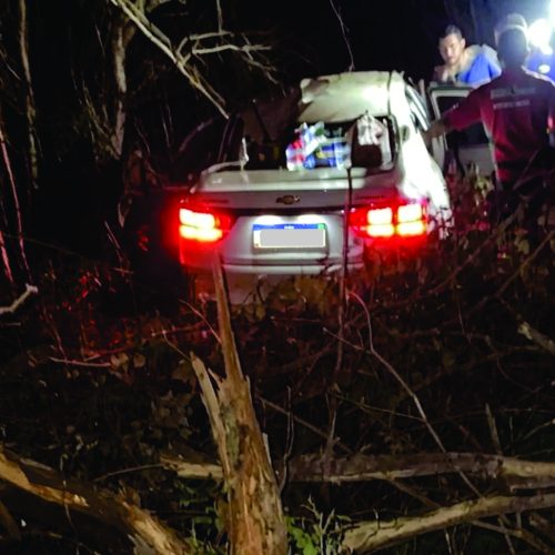 Acidente na estrada no Arroz deixa duas mulheres feridas; uma em estado grave