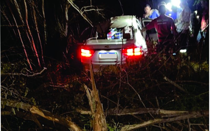 Acidente na estrada no Arroz deixa duas mulheres feridas; uma em estado grave