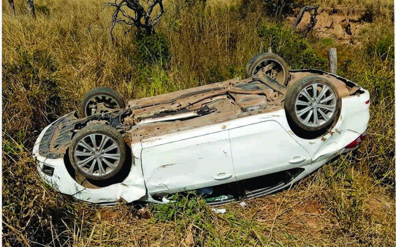 Casal sofre acidente fatal na BR 135, no município de Cocos-BA