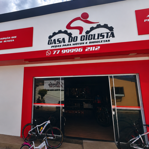CASA DO CICLISTA: BICAMPEÃ COMO A MELHOR DA CIDADE DE FORMOSA DO RIO PRETO