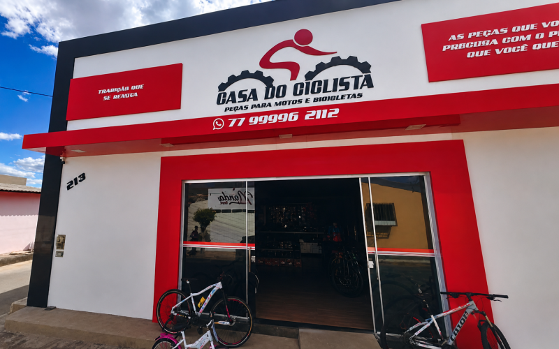CASA DO CICLISTA: BICAMPEÃ COMO A MELHOR DA CIDADE DE FORMOSA DO RIO PRETO