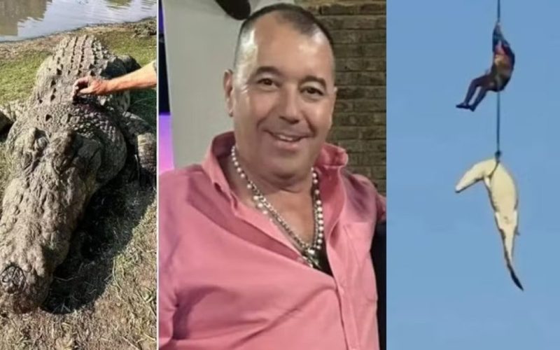Empresário brasileiro foi devorado por crocodilo