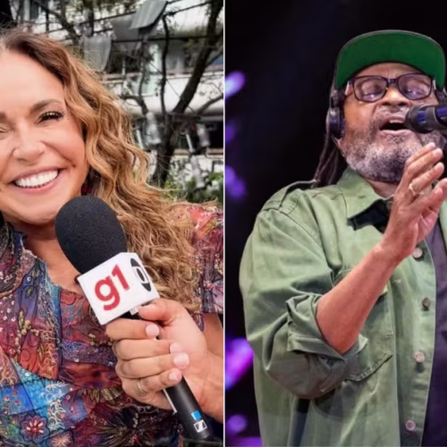 Daniela Mercury tenta lacrar em cima de Edson Gomes e passa vergonha nacional.