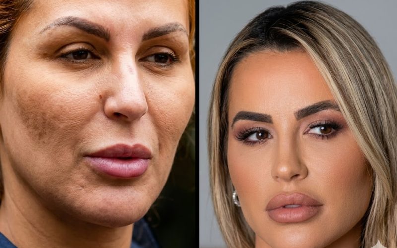 Deolane aparece irreconhecível sem maquiagem.