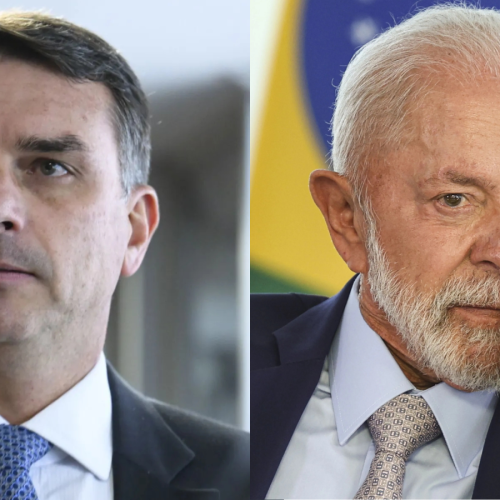 Pesquisas de institutos sérios colocam Flávio Bolsonaro muito à frente do 2º colocado.