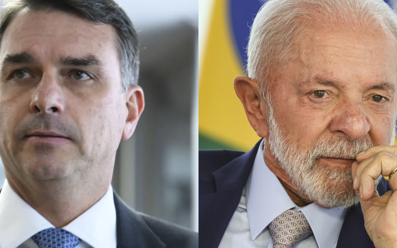Pesquisas de institutos sérios colocam Flávio Bolsonaro muito à frente do 2º colocado.