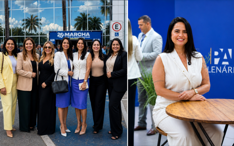 Odília Naiara Representou Formosa do Rio Preto na 25ª Marcha dos Gestores do Legislativo