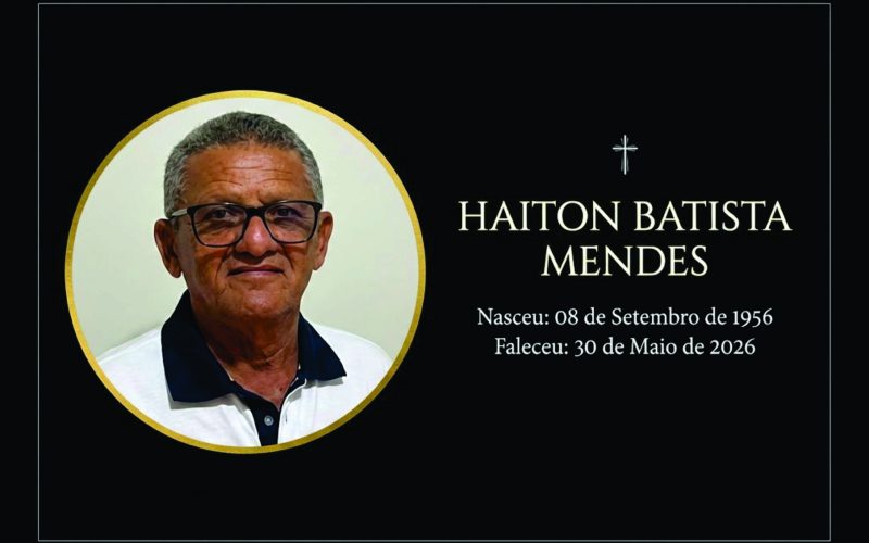 No último sábado aconteceu Missa de Sétimo dia em homenagem a Hailton Batista Mendes.