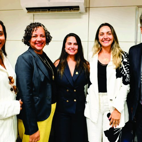 Odília Naiara prestigia posse de Márcia Sá Teles na Codevasf em Brasília