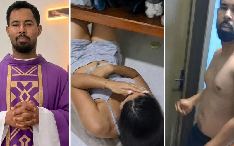 Padre de MT processa grandes redes de TV após vídeo viral com noiva de fiel.