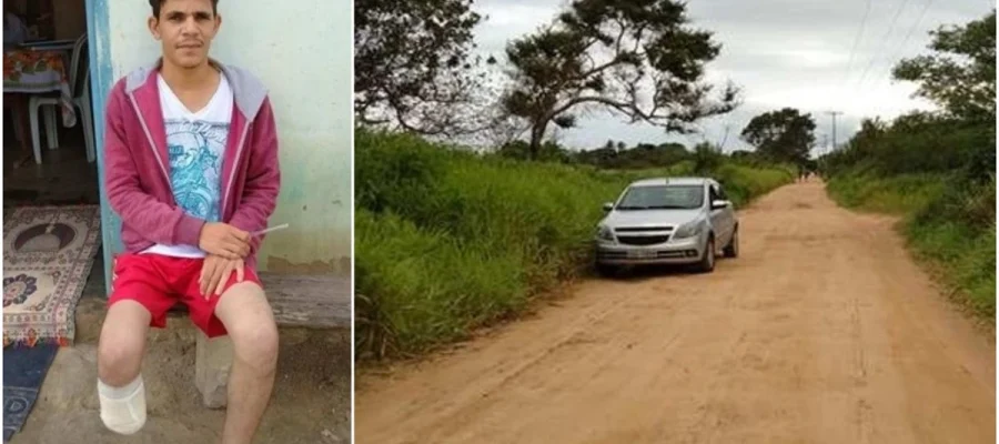 Homem  corta o próprio pé para tentar receber seguro de R$ 1,5 milhão.