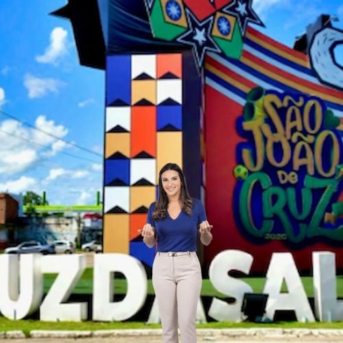 Roberta Roma exalta São João de Cruz das Almas e destaca planejamento para a campanha eleitoral.
