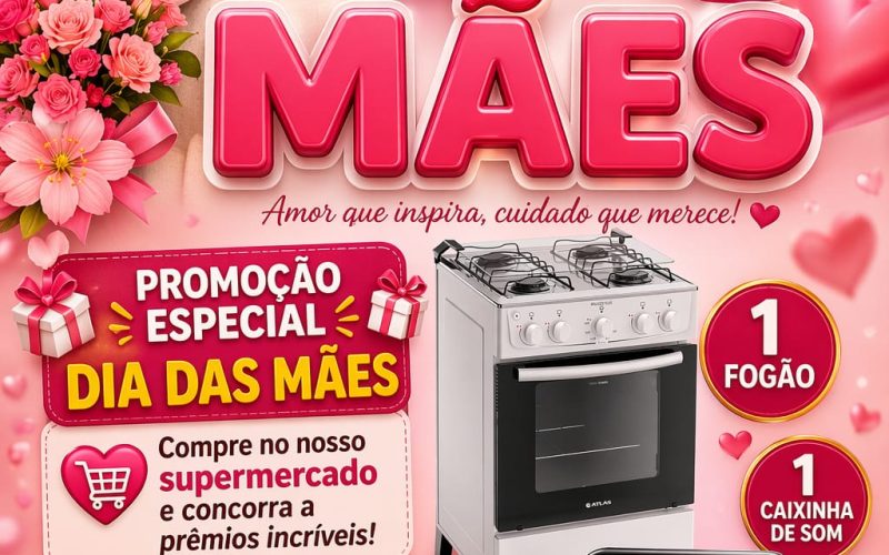SUPERMERCADO DO BUGIU COM SENSACIONAL SORTEIO PARA O DIA DAS MÃES