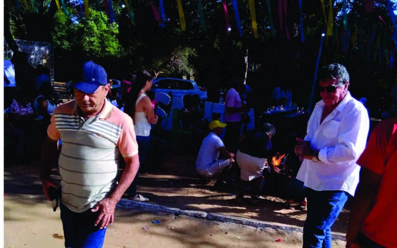Carlinho Pró Luz esteve na Celebração na Santa Cruz de Alfavaca